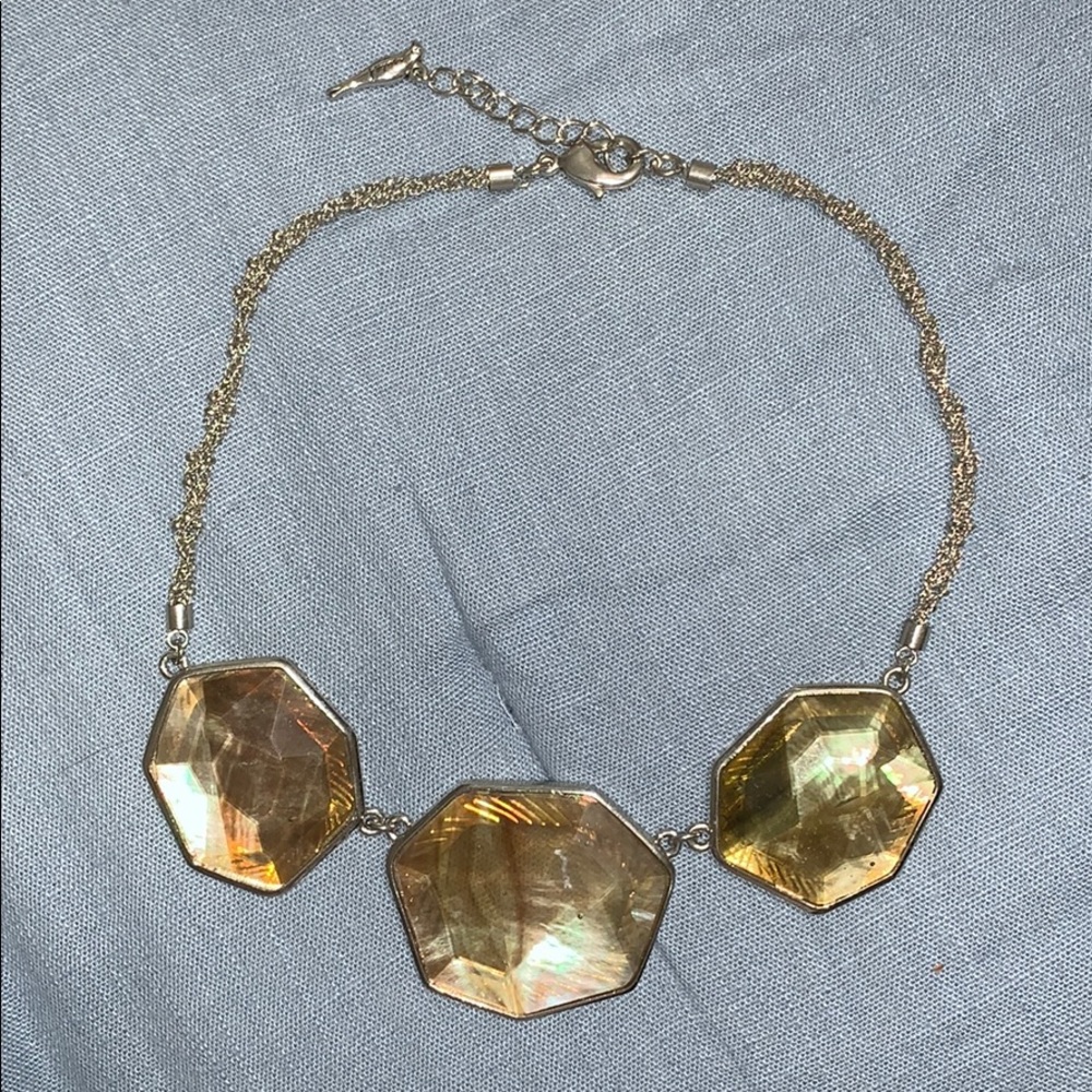 Grey Stone necklace